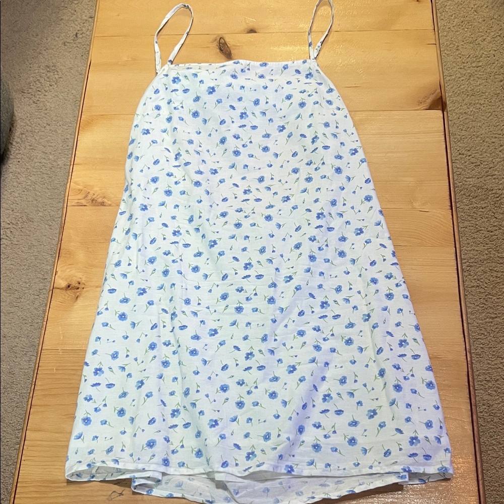 American Eagle Apron Floral Dress